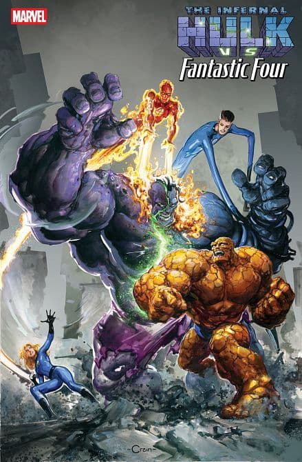 Cover Art for INFERNAL HULK VS. FANTASTIC FOUR