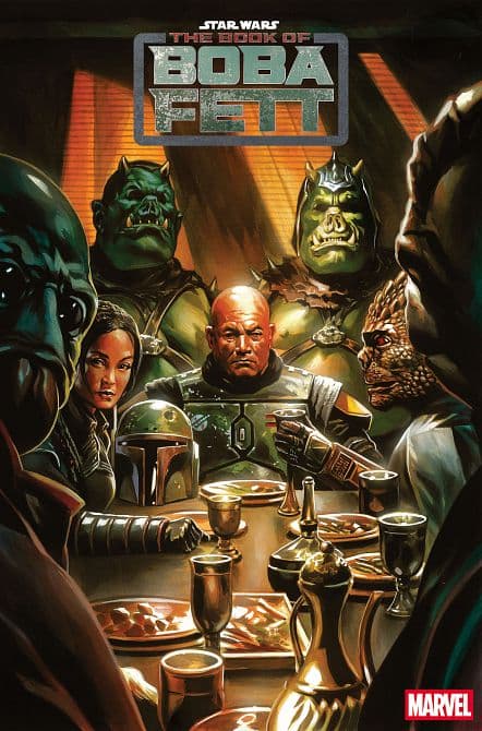 Cover Art for STAR WARS THE BOOK OF BOBA FETT