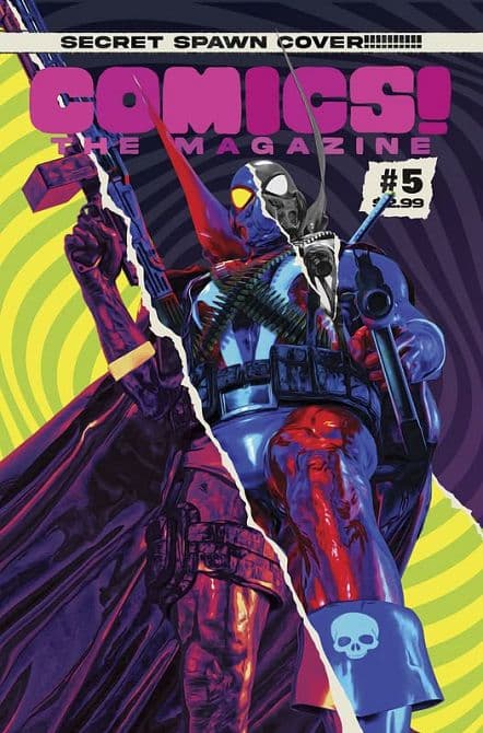 Cover Art for COMICS THE MAGAZINE