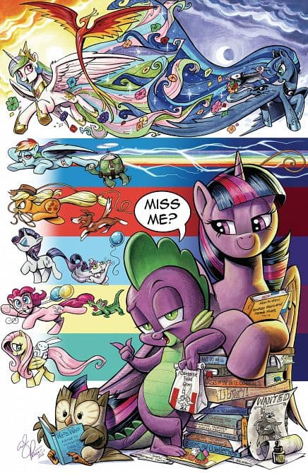 MY LITTLE PONY FRIENDSHIP IS MAGIC ( 2026 ) #1 – Cover G 1: 25 Incv Full Art, Price Variant Cover