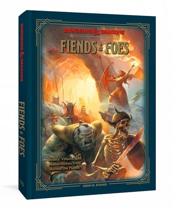 Cover Art for DUNGEONS & DRAGONS FIENDS & FOES HC