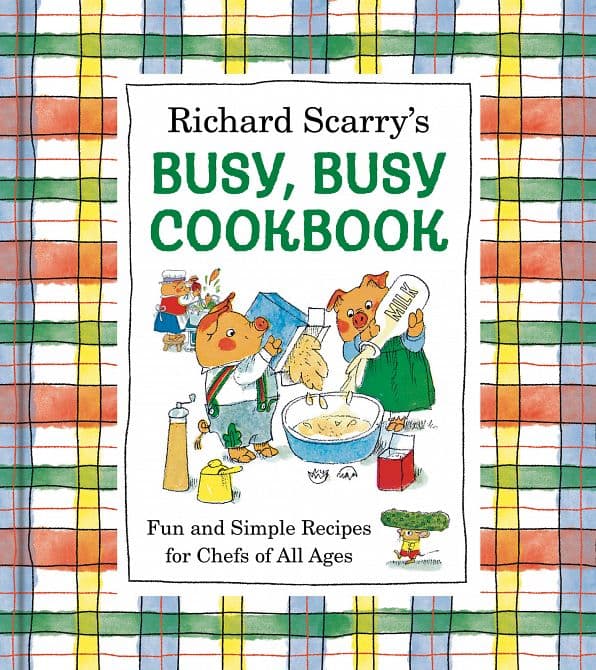 Cover Art for RICHARD SCARRY'S BUSY, BUSY COOKBOOK HC
