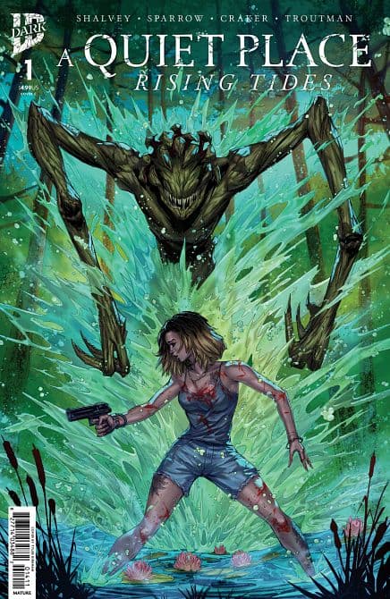 Cover Art for A QUIET PLACE RISING TIDES