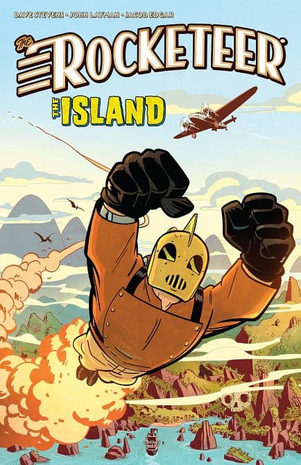 Cover Art for ROCKETEER THE ISLAND TP