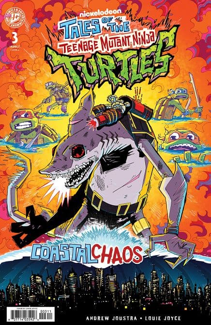 Cover Art for TALES OF THE TEENAGE MUTANT NINJA TURTLES COASTAL CHAOS