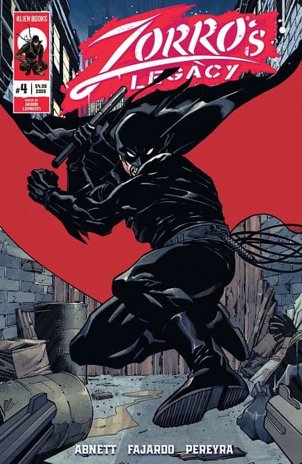 Cover Art for ZORRO'S LEGACY