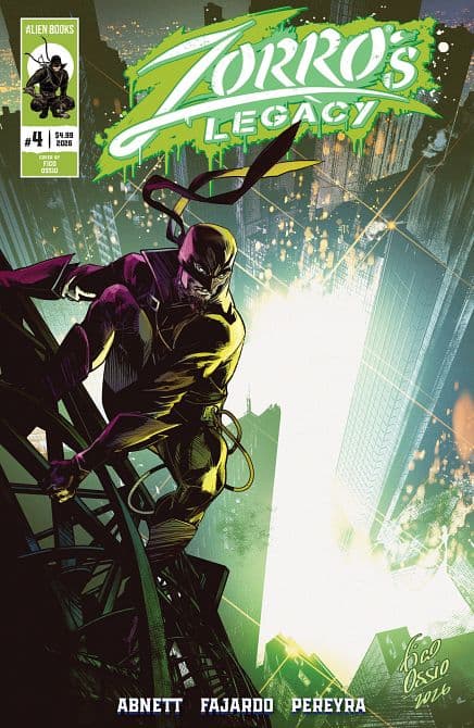 Cover Art for ZORRO'S LEGACY