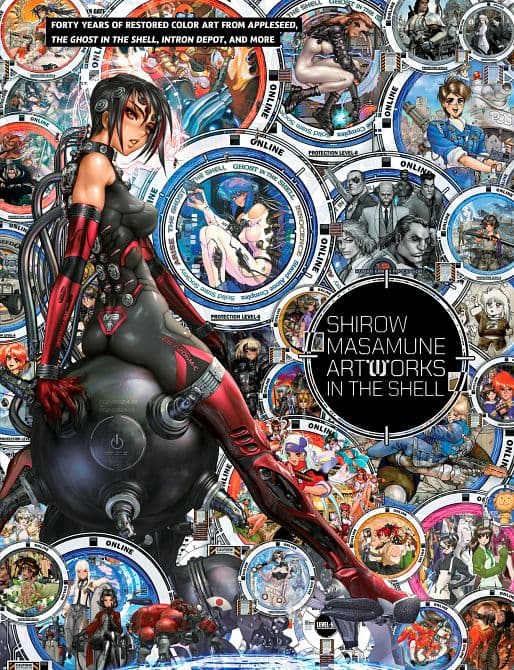 Cover Art for SHIROW MASAMUNE ARTWORKS IN THE SHELL HC