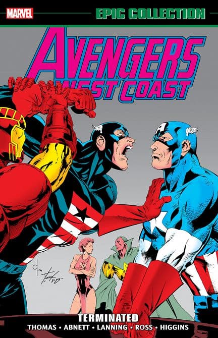 Cover Art for AVENGERS WEST COAST EPIC COLLECTION TERMINATED TP