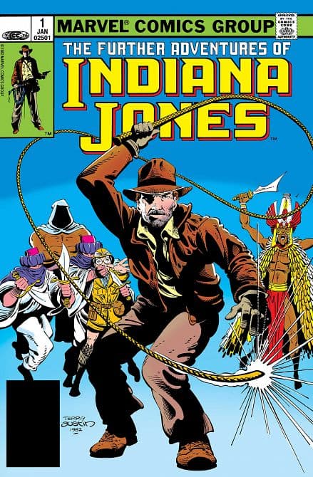 Cover Art for FURTHER ADVENTURES OF INDIANA JONES FACSIMILE EDITION