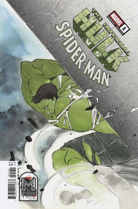 Cover Art for INFERNAL HULK VS. SPIDER-MAN