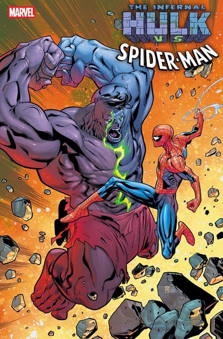 Cover Art for INFERNAL HULK VS. SPIDER-MAN