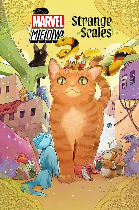 Cover Art for MARVEL MEOW/STRANGE SCALES