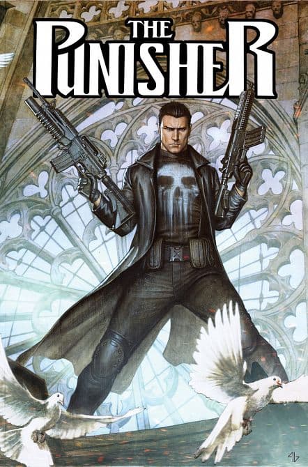Cover Art for PUNISHER ENTER THE WAR ZONE OMNIBUS ADI GRANOV COVER [ DM ONLY ] HC