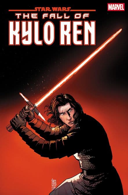 Cover Art for STAR WARS THE FALL OF KYLO REN