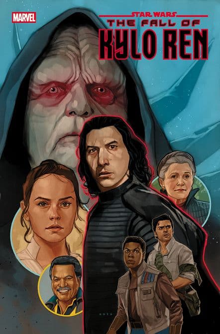 Cover Art for STAR WARS THE FALL OF KYLO REN