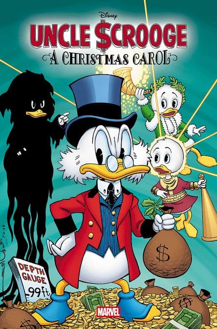 Cover Art for UNCLE SCROOGE A CHRISTMAS CAROL