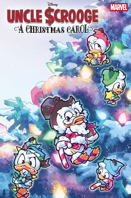 Cover Art for UNCLE SCROOGE A CHRISTMAS CAROL