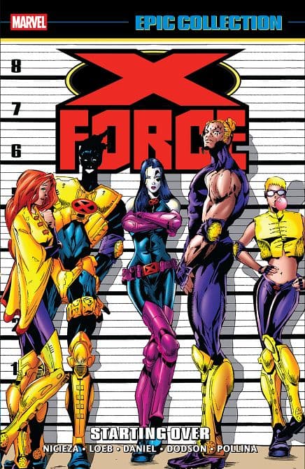 Cover Art for X-FORCE EPIC COLLECTION STARTING OVER TP