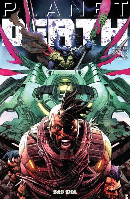 Cover Art for PLANET DEATH