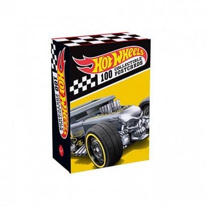 Cover Art for HOT WHEELS POSTCARD BOX 100 COLLECTIBLE POSTCARDS