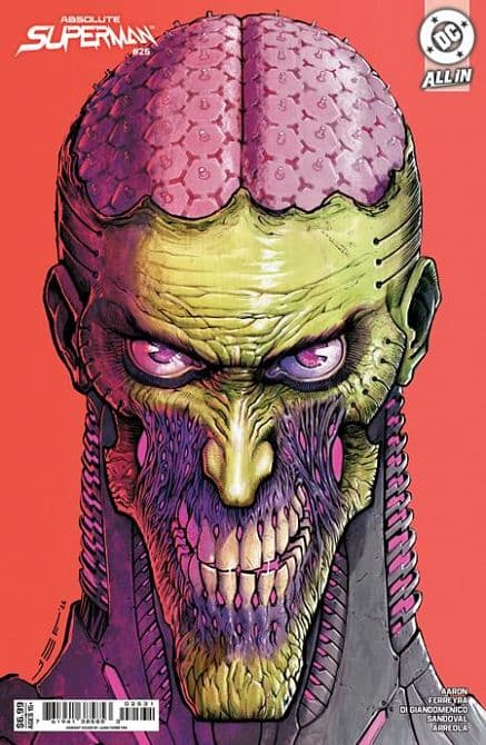 Cover Art for ABSOLUTE SUPERMAN