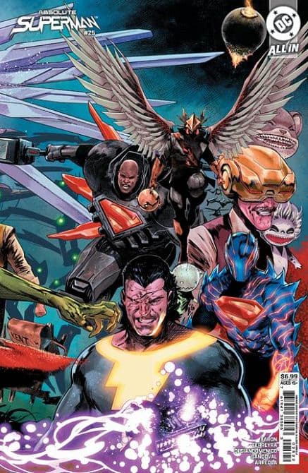 Cover Art for ABSOLUTE SUPERMAN