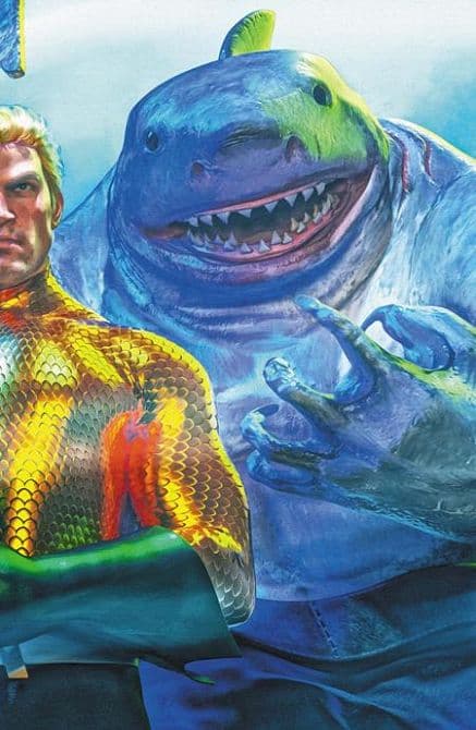 Cover Art for EMPEROR AQUAMAN