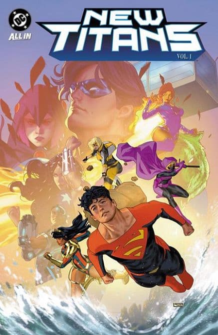 Cover Art for NEW TITANS TP VOL 01 THE FUTURE IS TOMORROW