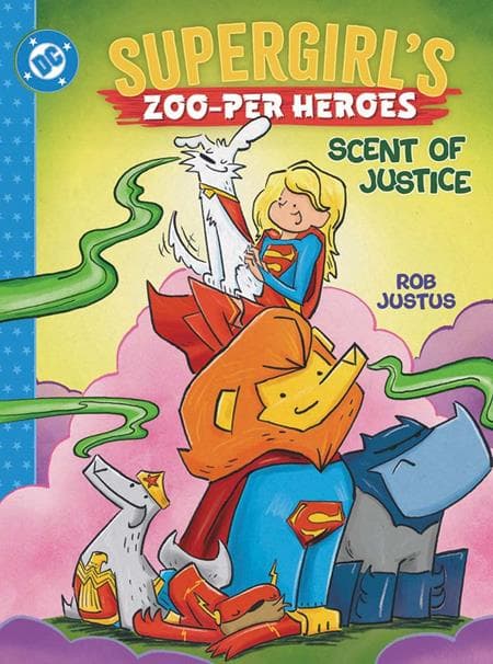 Cover Art for SUPERGIRLS ZOO-PER HEROES SCENT OF JUSTICE HC