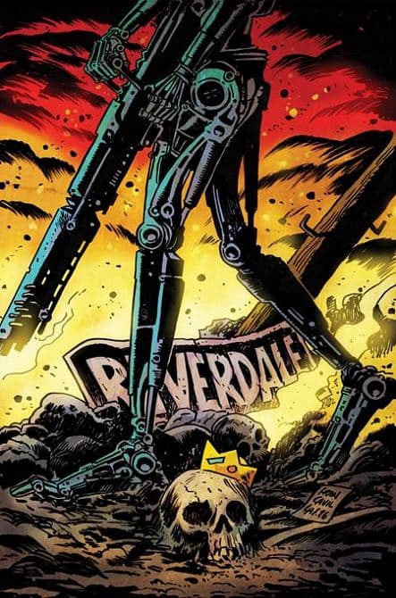 Cover Art for ARCHIE VS THE TERMINATOR
