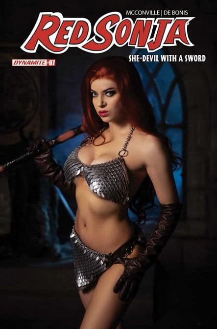 Cover Art for RED SONJA SHE DEVIL WITH A SWORD