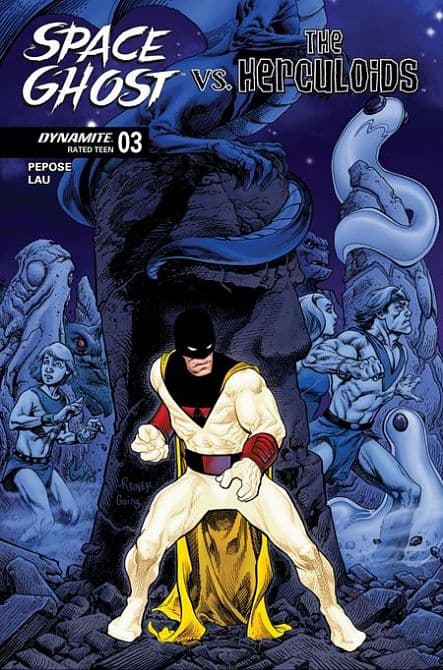 Cover Art for SPACE GHOST VS THE HERCULOIDS