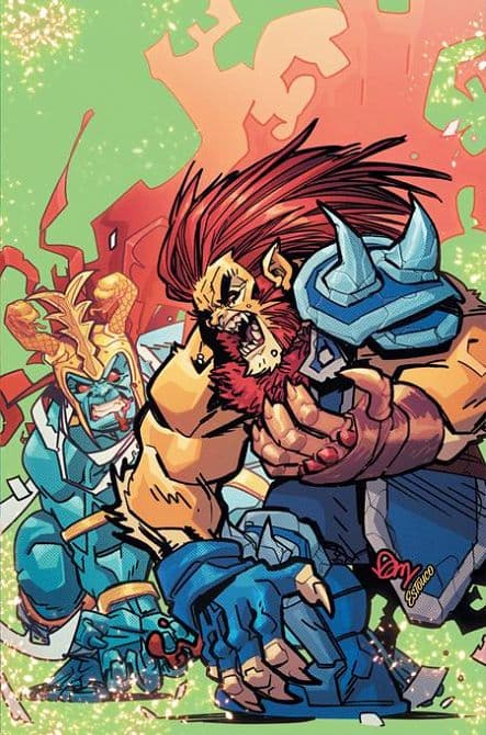 THUNDERCATS ( 2026 ) #2 – Cvr F Inc 1: 10 Seth Damoose Virgin Variant Cover