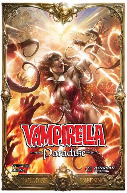 Cover Art for VAMPIRELLA PARADISE