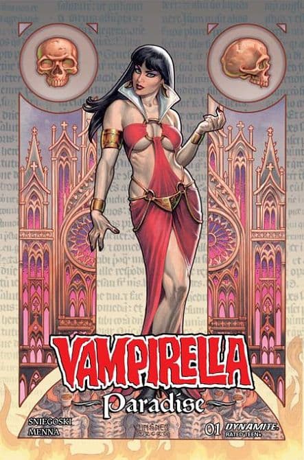 Cover Art for VAMPIRELLA PARADISE