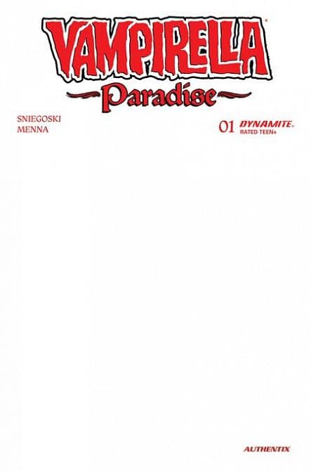 Cover Art for VAMPIRELLA PARADISE