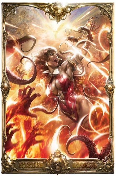 Cover Art for VAMPIRELLA PARADISE