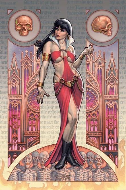 Cover Art for VAMPIRELLA PARADISE