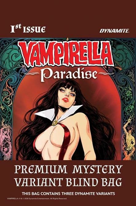 Cover Art for VAMPIRELLA PARADISE