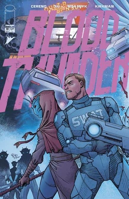 Cover Art for BLOOD & THUNDER
