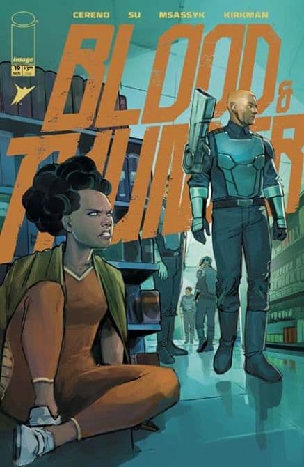 Cover Art for BLOOD & THUNDER