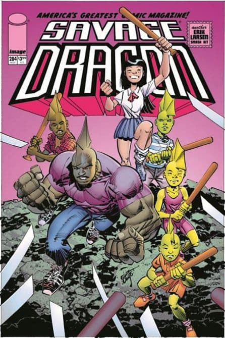 Cover Art for SAVAGE DRAGON
