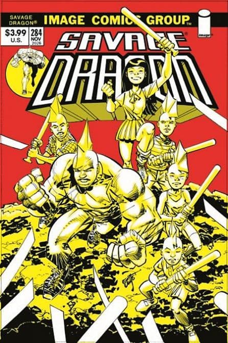 Cover Art for SAVAGE DRAGON