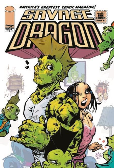 Cover Art for SAVAGE DRAGON