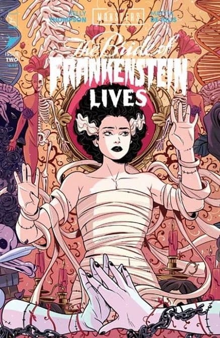 Cover Art for UNIVERSAL MONSTERS THE BRIDE OF FRANKENSTEIN LIVES