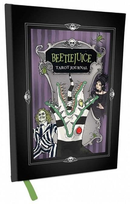 Cover Art for BEETLEJUICE TAROT JOURNAL HC