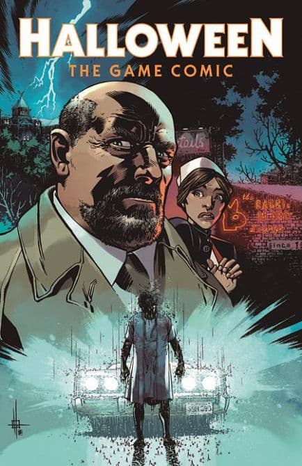 Cover Art for HALLOWEEN THE GAME COMIC