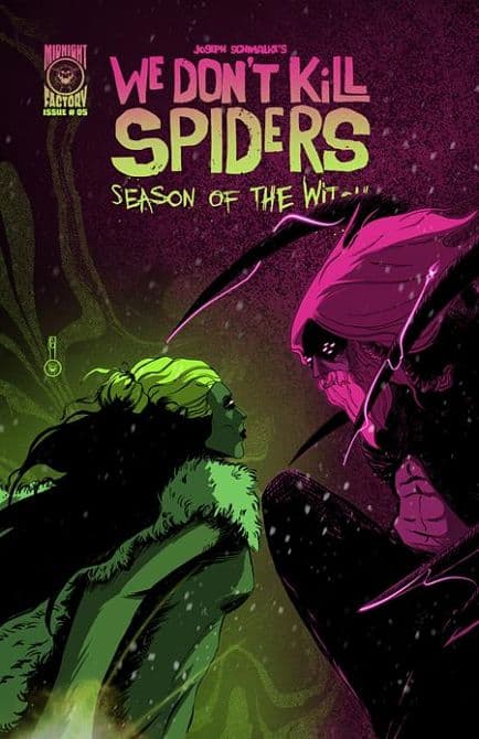 Cover Art for WE DONT KILL SPIDERS SEASON OF THE WITCH