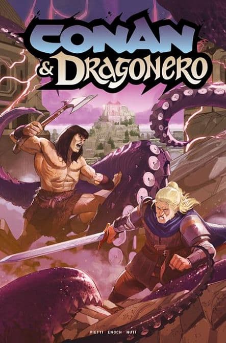 Cover Art for CONAN & DRAGONERO